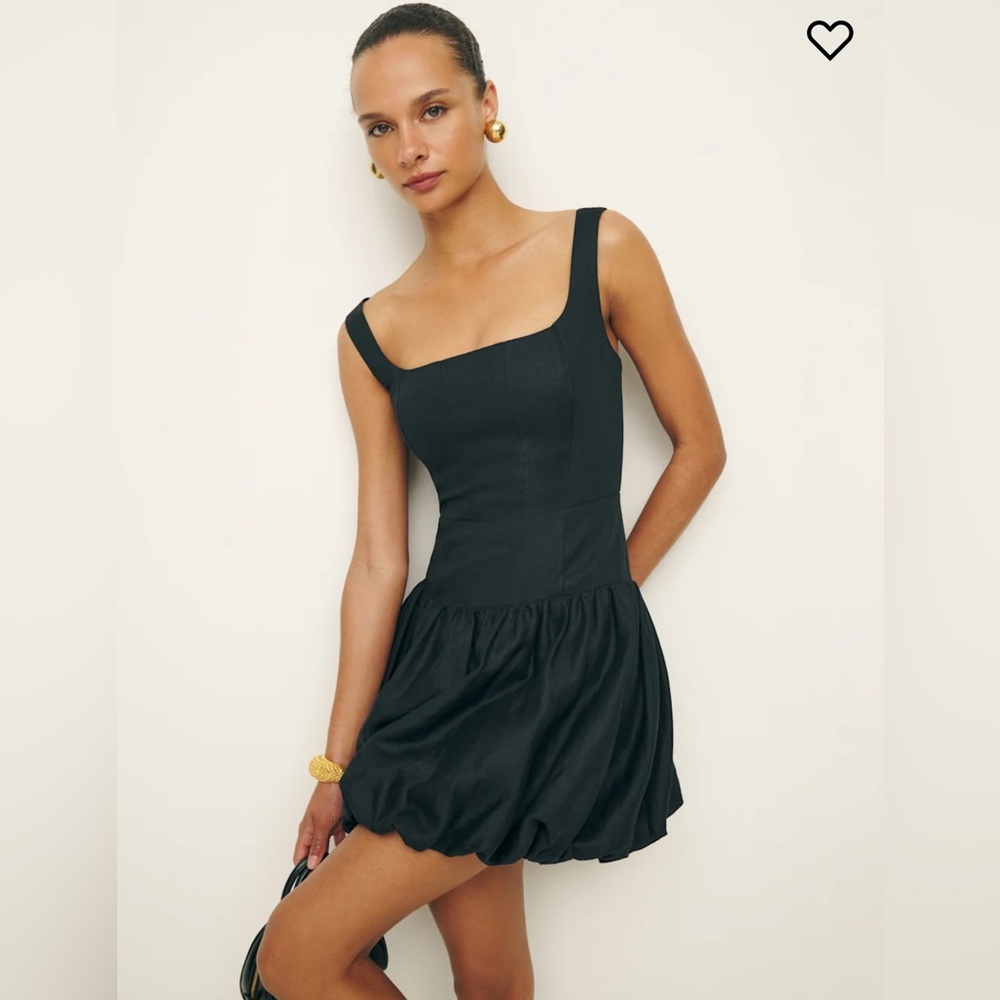 REFORMATION Delia Linen Dress